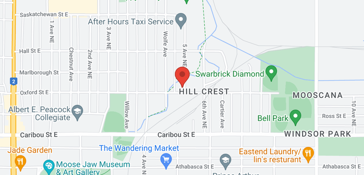 map of 1006 5th AVE NE